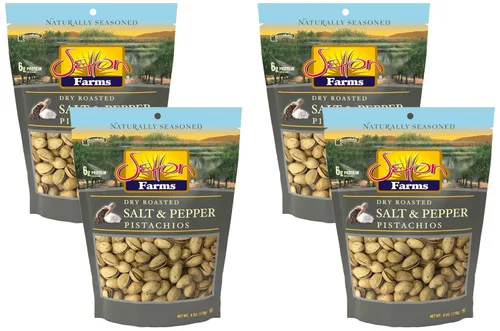 Vista 7 de Cebolla con ajo y pistachos, en la cáscara, 6 onzas, bolsa Kosher
