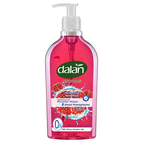 Vista 5 de Dalan Sweet Pomegranate Multicare - Jabón líquido ultra hidratante para manos normales y secas, sensación fresca, limpia y suave