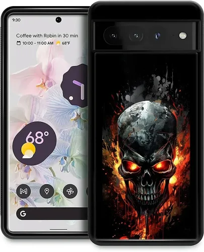Vista 318 de Compatible con Google Pixel 4A 5G Mobile Case Creative Acrylic Panel trasero Silicona Protección Grip especialmente diseñado para Google Pixel 4A 5G