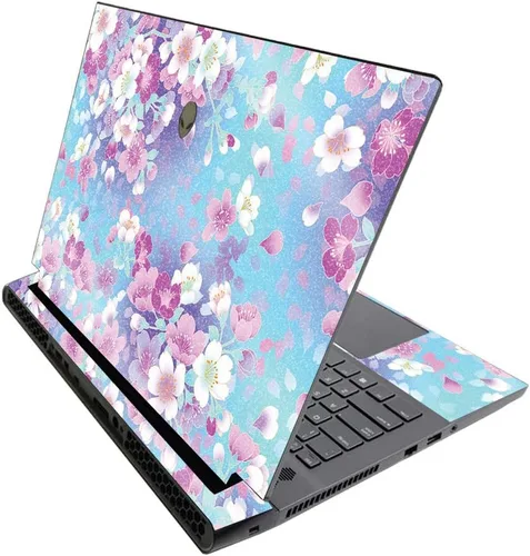 Vista 317 de MightySkins - Skin brillante con purpurina para Alienware M17 R3 (2020) y M17 R4 (2021) - Diversión de los años 90 Acabado duradero con purpurina