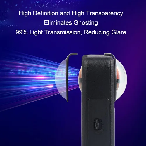 Vista 2 de ciciglow Lens Guard Fit for Osmo 360, 10H Hardness, 99% Transmittance, Water Proof, Dust Proof, Impactproof, Compatible with One X2, Osmo Action 5