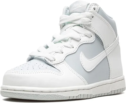 Vista 4 de Nike Preescolar Dunk High PS DD2314 107 Summit White Pure Platinum - Talla 13C, Summit White Pure Platinum