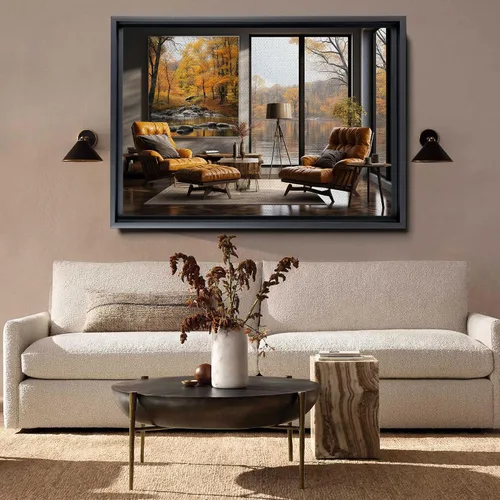 Vista 2 de Summer Afternoon by Asher Durand Nature Landscape Framed print print Print on Canvas