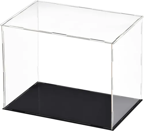 Vista 23 de DMiotech 1 caja de exhibición de acrílico transparente a prueba de polvo, 3.9 x 3.9 x 3.9 pulgadas para coleccionables