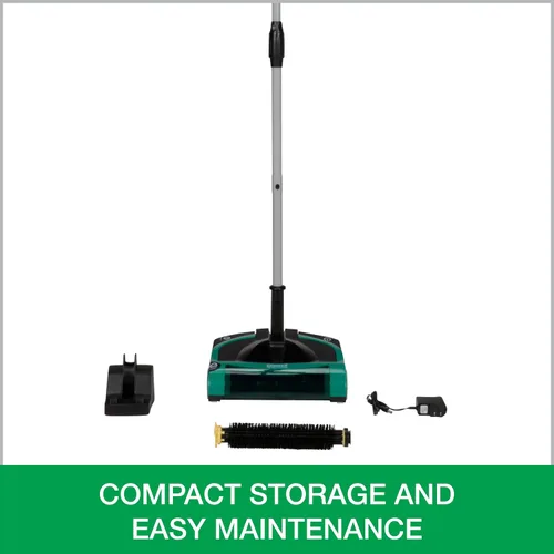 Vista 6 de Bissell Comercial BG9100NM Escoba recargable sin cables, Verde