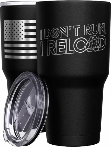 Vista 18 de We The People Holsters - Vaso térmico de 30 onzas, 0% Liberal, Negro