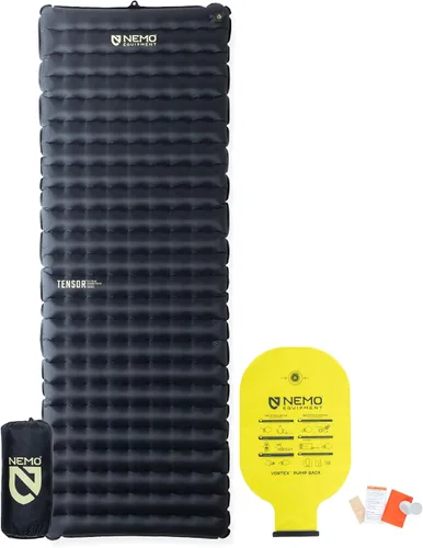Vista 8 de NEMO Equipment Tensor Extreme - Colchoneta para dormir, color negro, brote