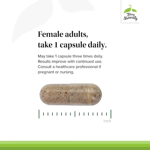 Vista 4 de Terry Naturally HRG80 Red Ginseng - Mejora sexual femenina - Suplemento dietético para circulación, resistencia y apoyo energético - Apoyo