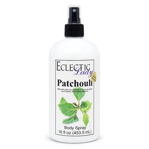 Vista 7 de Patchouli Body Spray, 8 onzas, niebla corporal