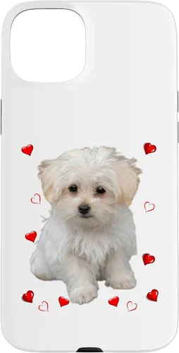 Vista 8 de Funda para iPhone 11 Maltipoo Mix Fans para amantes de los perros maltés