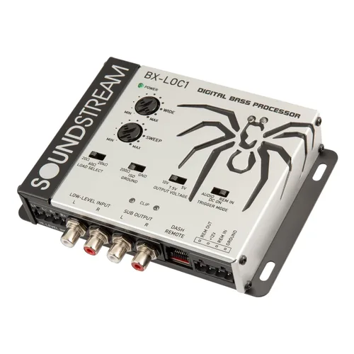 Vista 3 de Soundstream Procesador de graves premium con controlador de línea/convertidor de línea para audio de automóvil, salida de alto voltaje, impulso