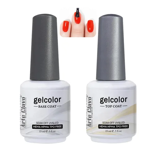 Vista 46 de Arte Clavo Pearlescent Nude Gel Nail Polish 15ml - HEMA Free Soak off UV LED Nail Gel for Manicure, DIY Nail Art, Home Salon Use 11029