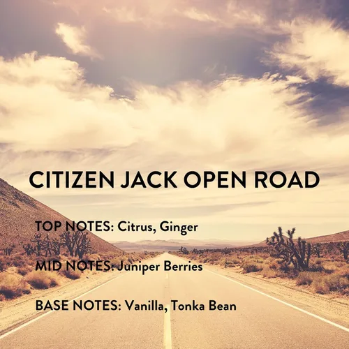 Vista 5 de Michael Malul Citizen Jack Open Road Eau de Parfum para hombre, 0.3 fl oz, tamaño de viaje