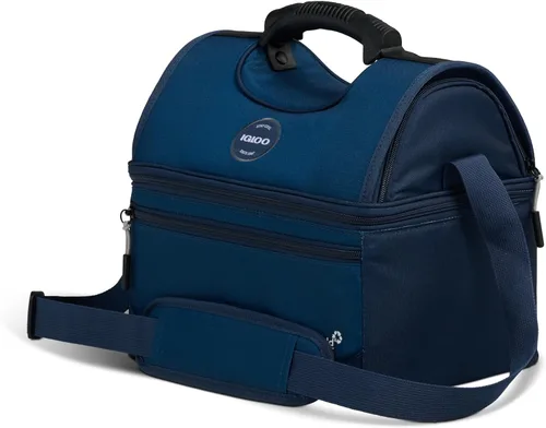 Vista 23 de Igloo Gripper - Bolsa enfriadora de lados suaves Enfriador de almuerzo aislado de doble compartimento