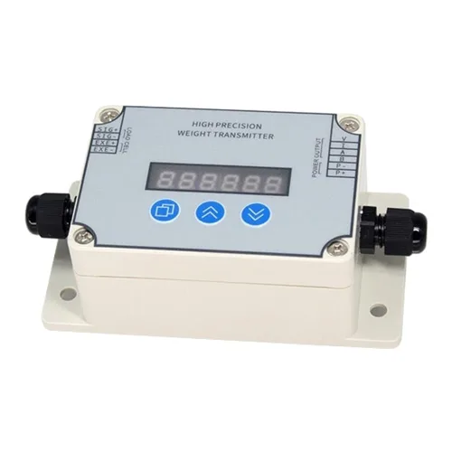 Vista 2 de ATO Amplificador de célula de carga con lectura digital, indicador de controlador de pantalla de célula de carga con pantalla LED de 6 dígitos