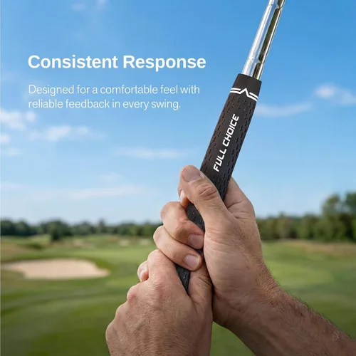 Vista 5 de 13 Pack Golf Grips, Tacky Rubber Club Grips with Raised Plus Texture, Zipper Backline and Low-Taper Design, Standard, Midsize or Jumbo, Grips Only