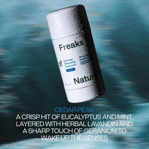 Vista 4 de Freaks of Nature Deodorant Trio: Cedar Peak, Bergamont Canyon & Santal Dune