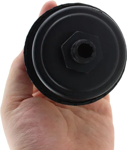 Vista 5 de 2 unids 1/4 "PT 0.512 in compresor de aire silenciador filtro, compresor de aire de metal negro filtro de admisión silenciador silenciador