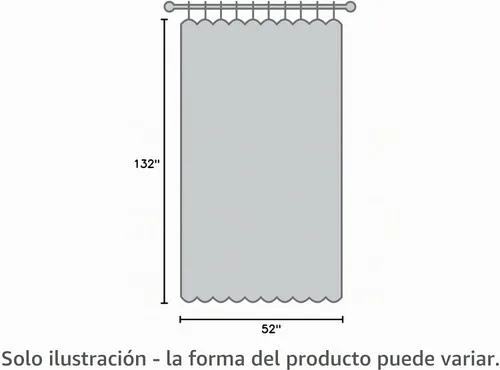 Vista 7 de Cortinas opacas extralargas, 1 panel, 52 pulgadas de ancho x 132 pulgadas de largo, beige 11-20 pies de longitud, oscurecimiento de habitación