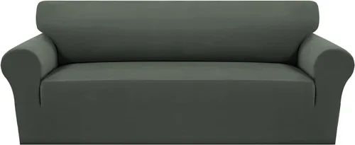 Vista 31 de MeilleMaison Funda elástica para sillón 2024, 1 pieza, lavable, protector de muebles para mascotas, funda de sofá antideslizante con parte inferior