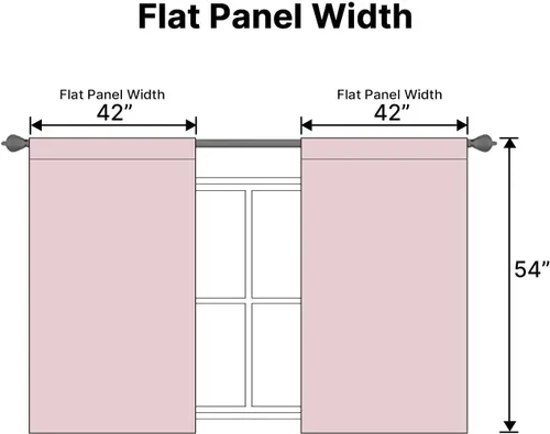 Vista 6 de H.VERSAILTEX Cortinas Opacas con Aislamiento Térmico, Paneles de Tratamiento de Ventanas que Oscurecen la Habitación, Cortinas Opacas para Sala