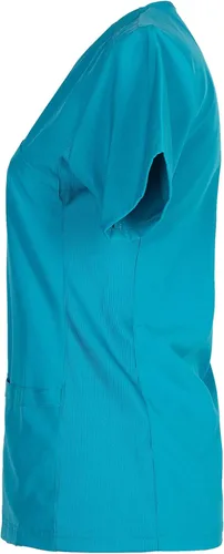 Vista 4 de Minty Mint Conjunto de uniforme médico ligero y duradero para mujer