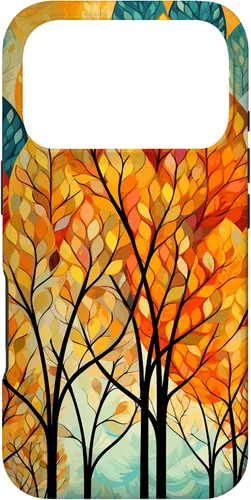 Vista 38 de Fall Theme & Autumn Leaves & Colorful Trees, Fall Colors Case for iPhone 16
