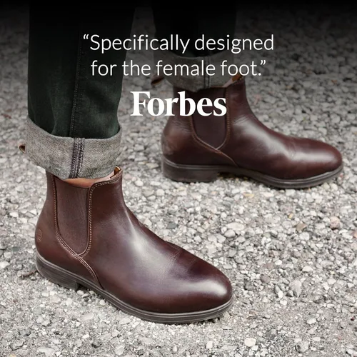Vista 4 de Xena Workwear Botas de seguridad Valence SD para mujer, ónix vegano, punta de acero