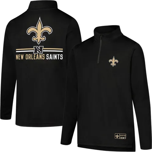 Vista 24 de Ultra Game - Camiseta juvenil NFL oficial con cremallera de un cuarto y manga larga súper suave