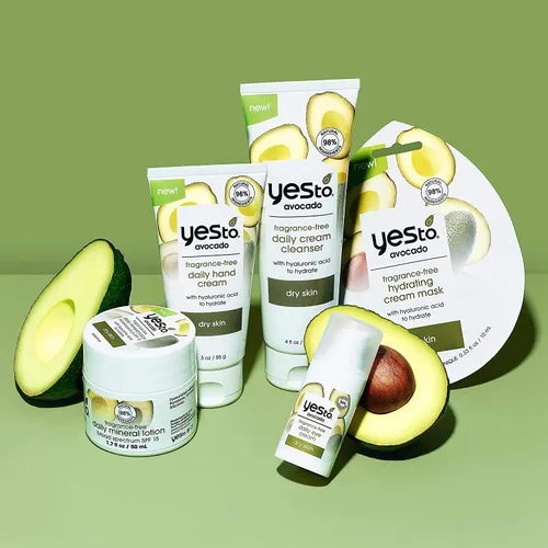 Vista 8 de Yes To Crema de ojos diaria de aguacate, sin fragancia, hidratante y suavizante, con ácido hialurónico y Omega 3, 0.5 onzas líquidas