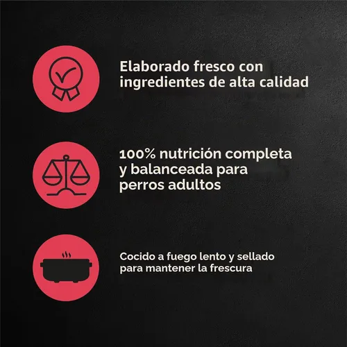 Vista 3 de Comida enlatada para perros adultos,sabor césar, Carne