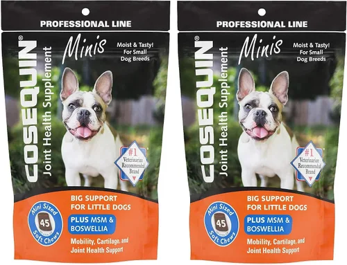 Vista 9 de Nutramax Laboratories Cosequin Plus MSM & Boswellia - Masticables suaves de tamaño mini