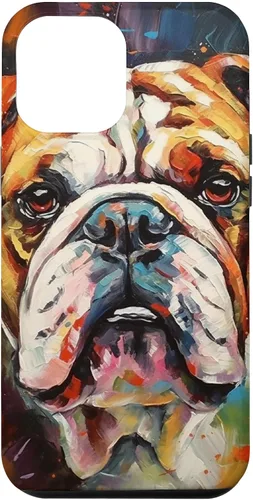 Vista 25 de Funda para iPhone 14 Pro Max English Bulldog Pet Paw Men Women Dog Lover