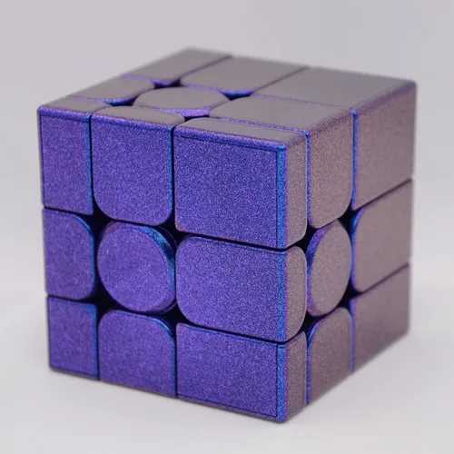 Vista 6 de Bukefuno GAN Mirror M UV 3x3 Gans Cubo mágico magnético Puzzle 2022 Púrpura