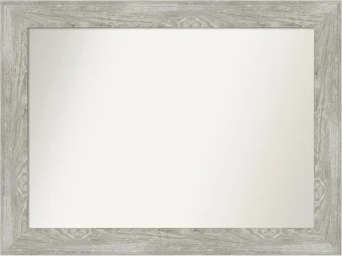Vista 87 de Amanti Art Espejo personalizado, espejo de baño Alexandria Greywash, espejo de pared o espejo de tocador de baño sobre el fregadero