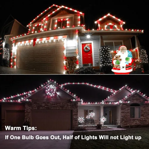 Vista 6 de Brizled - Luces de Navidad C9 para decoraciones navideñas al aire libre