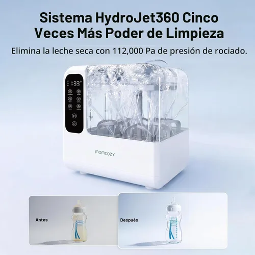Vista 7 de Momcozy DeepClean D8 Lavadora, esterilizador y secadora - Limpieza
