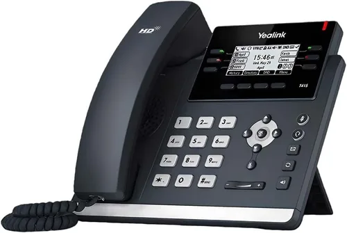 Vista 2 de Yealink SIP-T41S WIFI Teléfono de escritorio con accesorios - Negro (renovado)