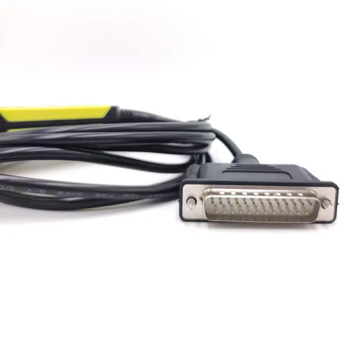 Vista 5 de Cable de programación CNC USB-FANUC, transferencia de datos RS232 Convertir DB25 Pin Cable de descarga para CNC Fanuc
