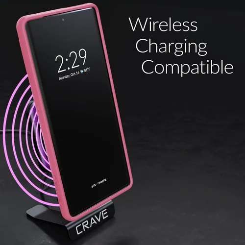 Vista 5 de Crave Slim Guard Para Google Pixel 7 Pro Caso, Funda De Protección A Prueba De Golpes Para Google Pixel 7 Pro - Berry