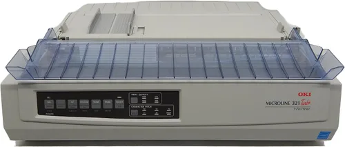 Vista 3 de OKI 62411701 Microline 321 Turbo Impresora de impacto de matriz de punto