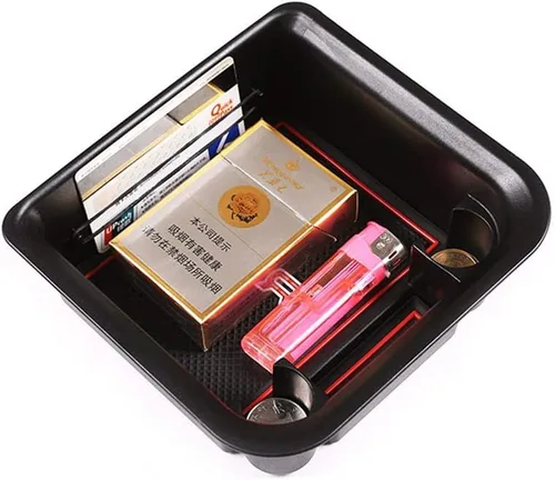 Vista 4 de YIWANG Caja de almacenamiento de reposabrazos central para Land Rover Range Rover Vogue 2013-2019 con refrigerador