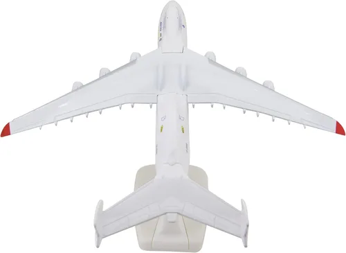 Vista 5 de TANG DYNASTY 1:400 Antonov An-225 Mriya Modelo de avión de transporte grande, avión fundido a presión, para coleccionar y regalo, decoración