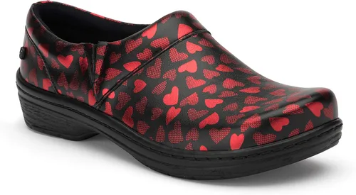 Vista 8 de KLOGS Calzado de mujer Mission diseño cerrado Zueco de enfermería Negro Smooth Wnstn
