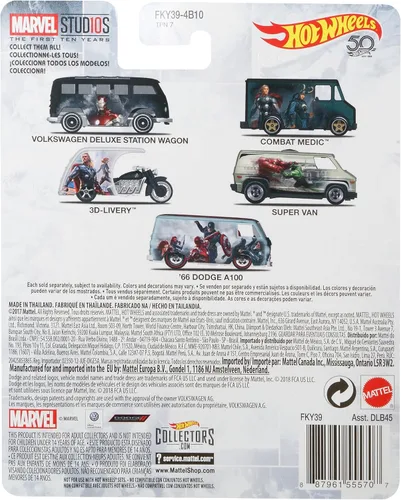 Vista 2 de Hot Wheels Cultura Pop Volkswagen Deluxe Station Wagon