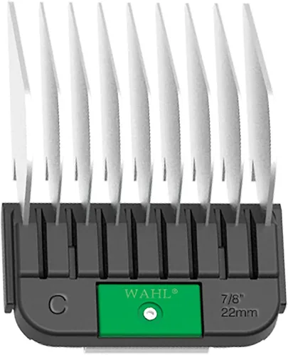 Vista 5 de Peine Wahl Animal N.° 5 inoxidable profesional 1/8 de pulgada N.° 3371, 100, 1 pulgadas