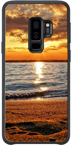Vista 11 de Funda para Samsung Galaxy S20 5G - Funda de teléfono con diseño de puesta de sol de playa, TPU con absorción de golpes