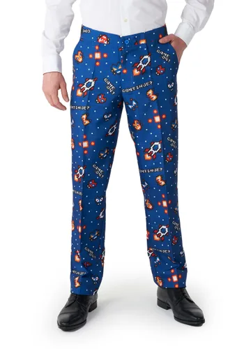 Vista 4 de Traje Suitmeister Gamer Azul Marino para Hombre Multicolor