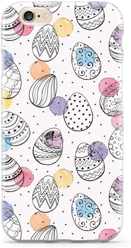 Vista 14 de Inspired Cases - Compatible con iPhone Xs Max - Funda protectora con textura 3D para Apple iPhone Xs Max - Patrón de huevo de Pascua