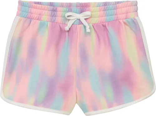 Vista 8 de BTween - Shorts cómodos de forro polar con cordón para niña, paquete de 4